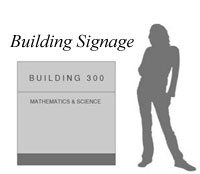 Photo: Building Signage