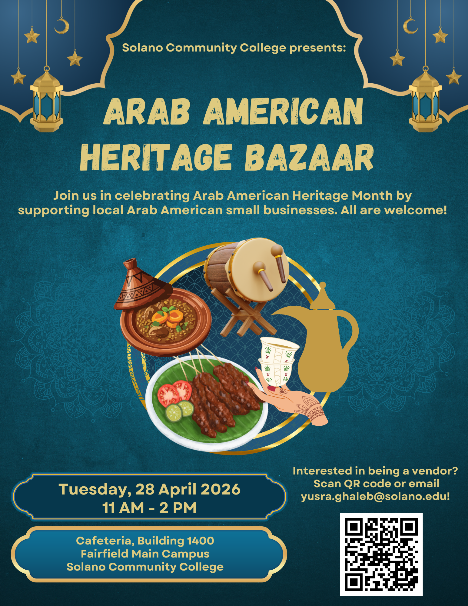 Arab American Heritage Bazaar Event Image