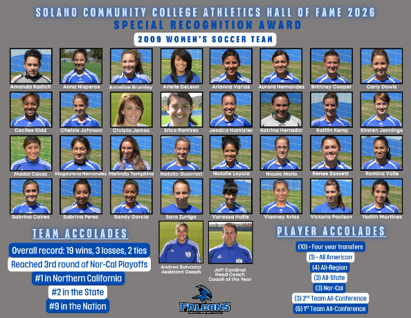 Photo of 2009 soccer team