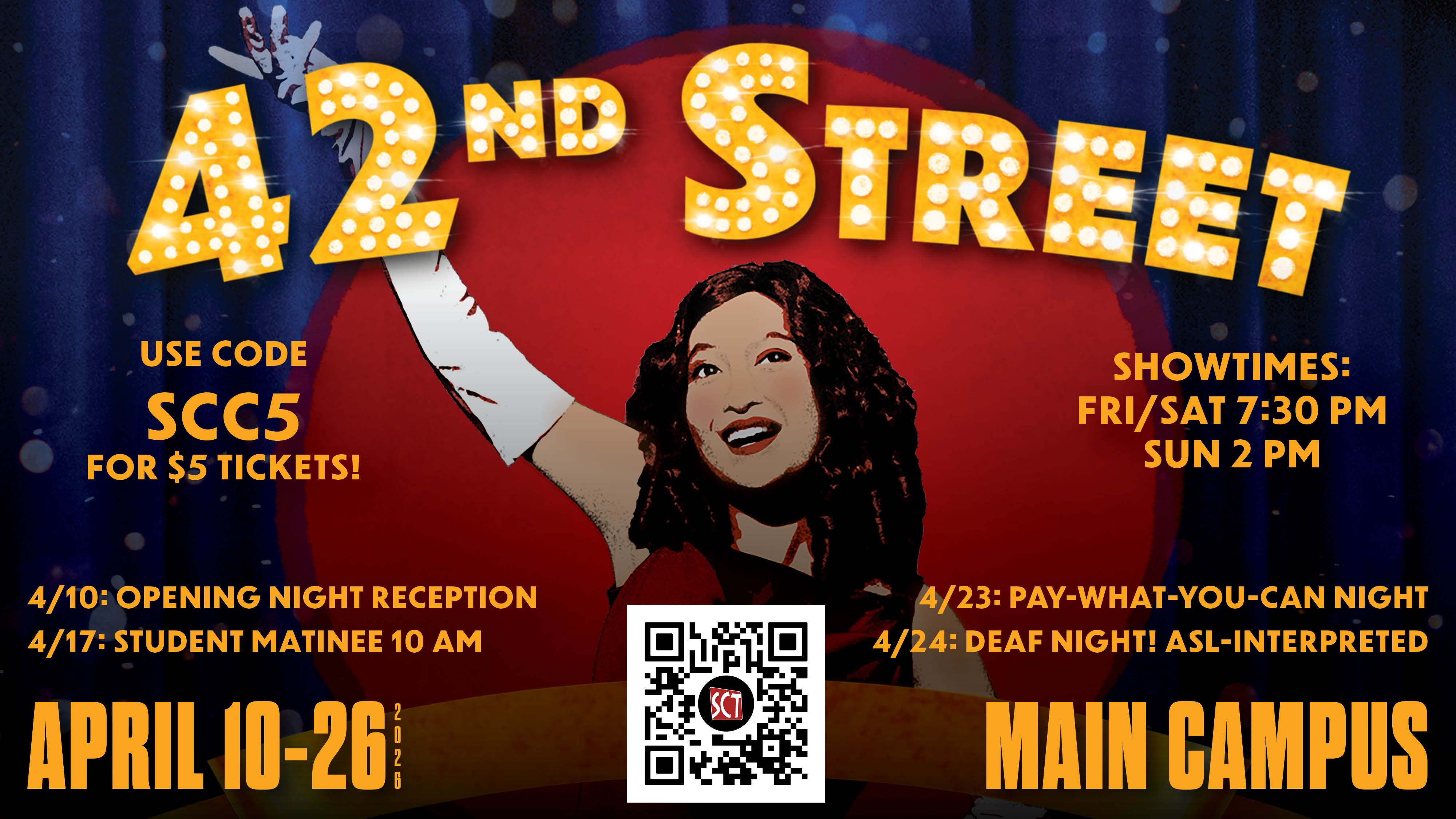 42nd Street Musical Event Image