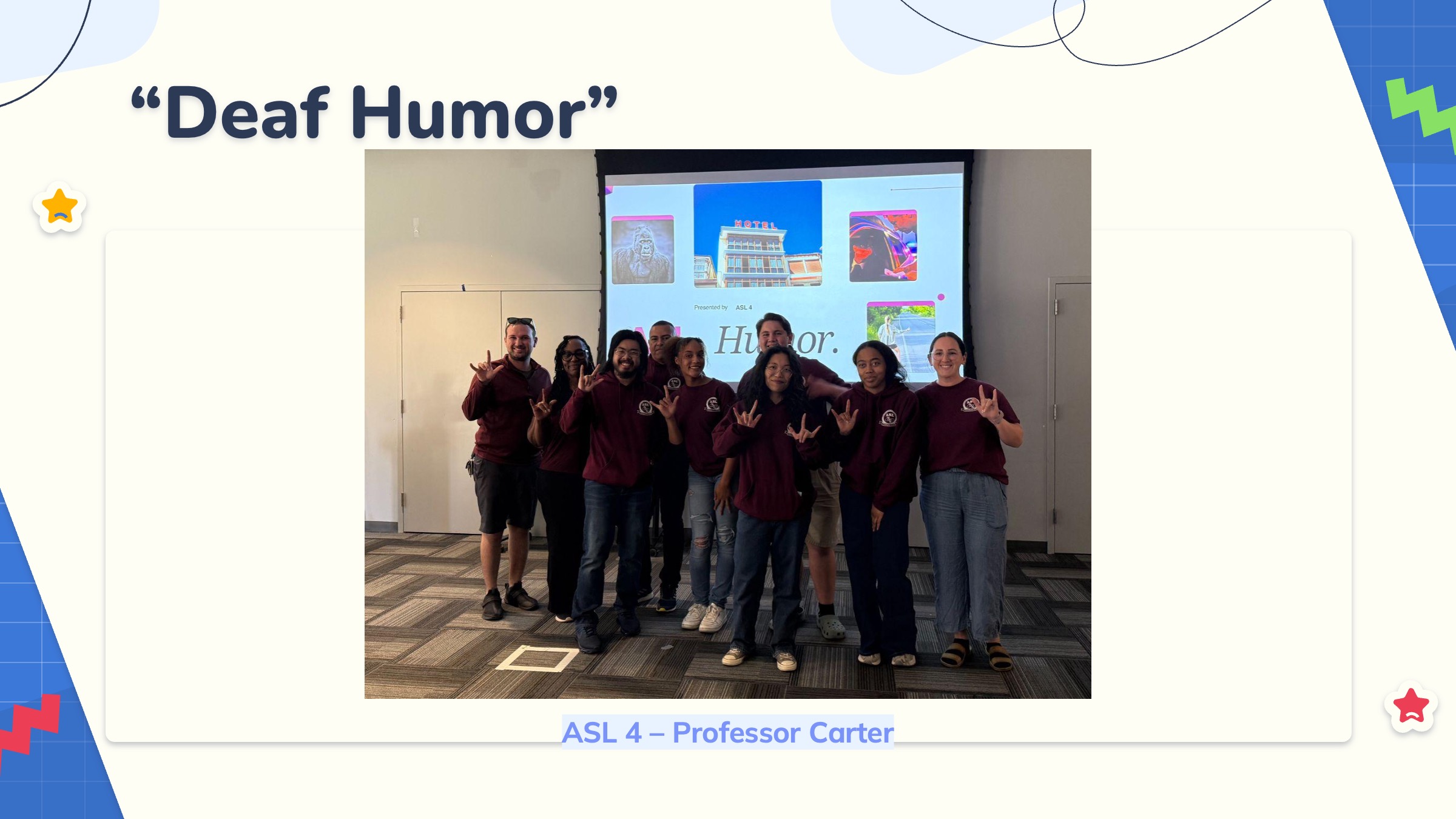 Deaf Humor